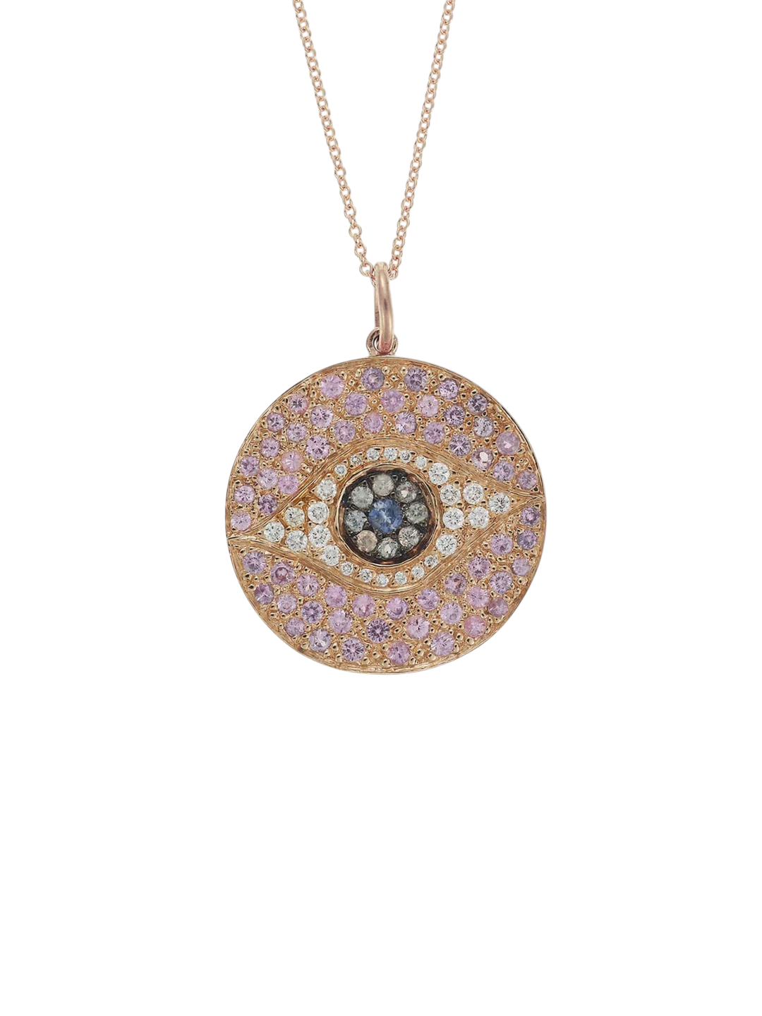 Dawn Pendant Blush Aurora - EVIL EYE - Ileana Makri