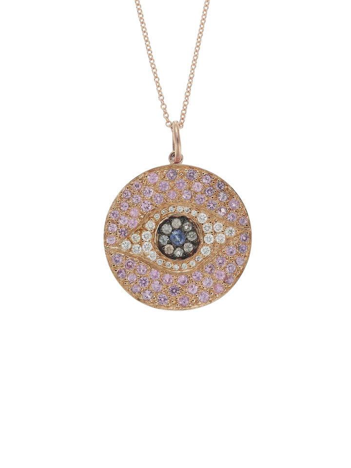 Dawn Pendant Blush Aurora - EVIL EYE - Ileana Makri