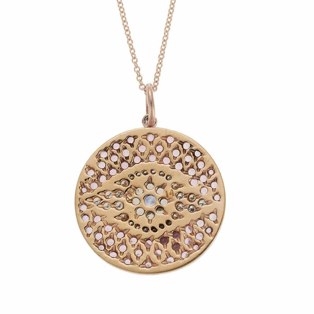 Dawn Pendant Blush Aurora - EVIL EYE - Ileana Makri