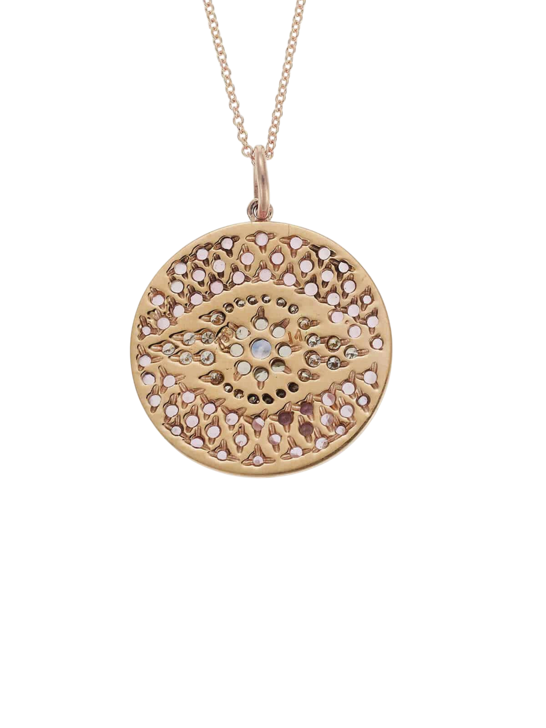 Dawn Pendant Blush Aurora - EVIL EYE - Ileana Makri