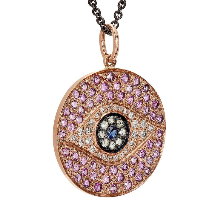 Dawn Pendant Blush Aurora - EVIL EYE - Ileana Makri