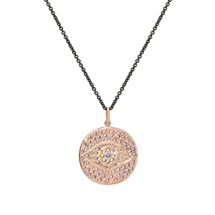 Dawn Pendant Blush Aurora - EVIL EYE - Ileana Makri