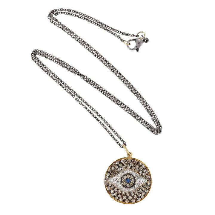 Dawn Pendant Champagne Aura - EVIL EYE - Ileana Makri