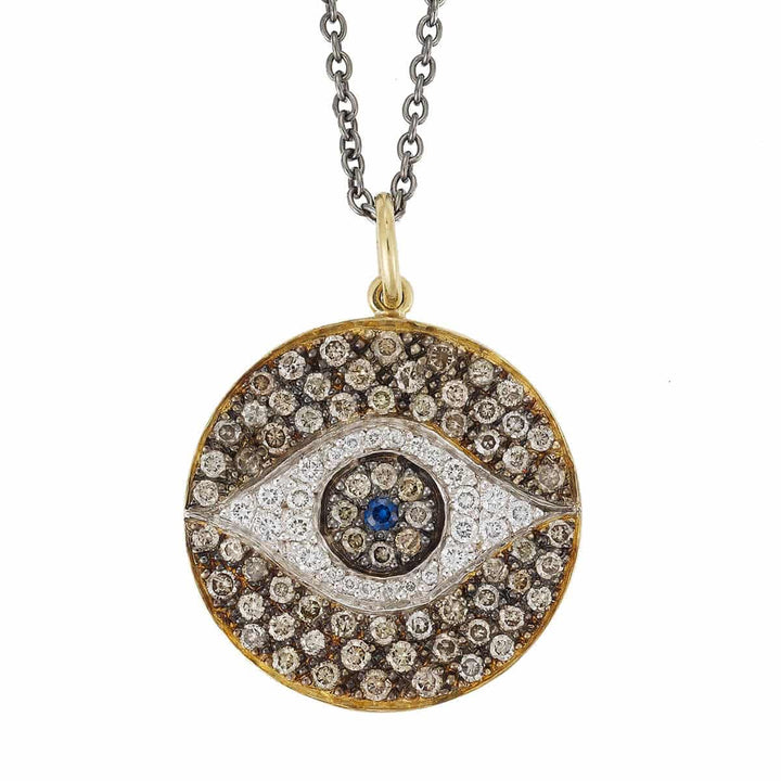 Dawn Pendant Champagne Aura - EVIL EYE - Ileana Makri