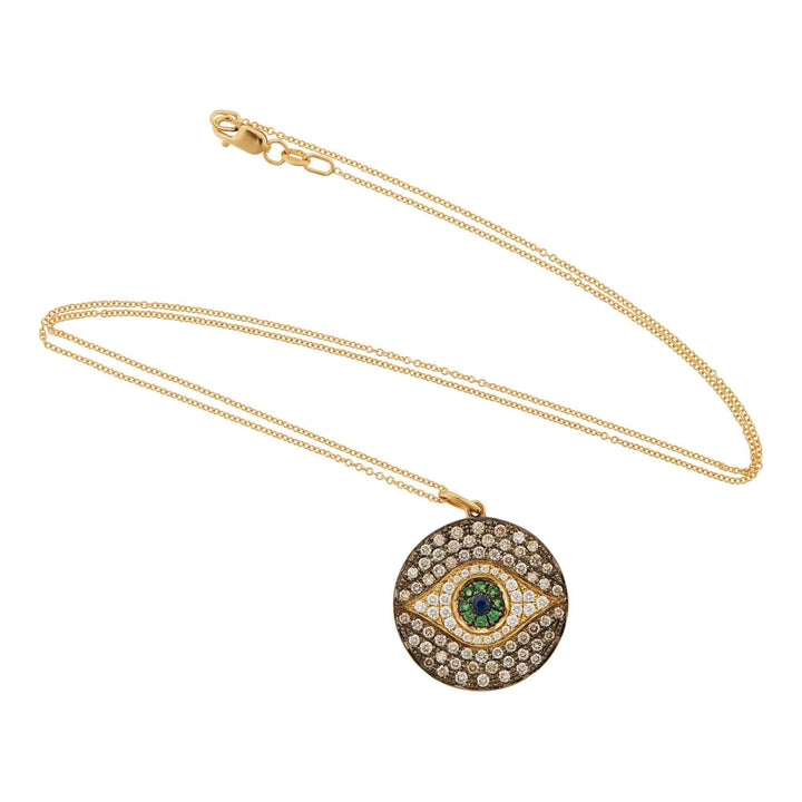 Dawn Pendant Champagne Glow - EVIL EYE - Ileana Makri
