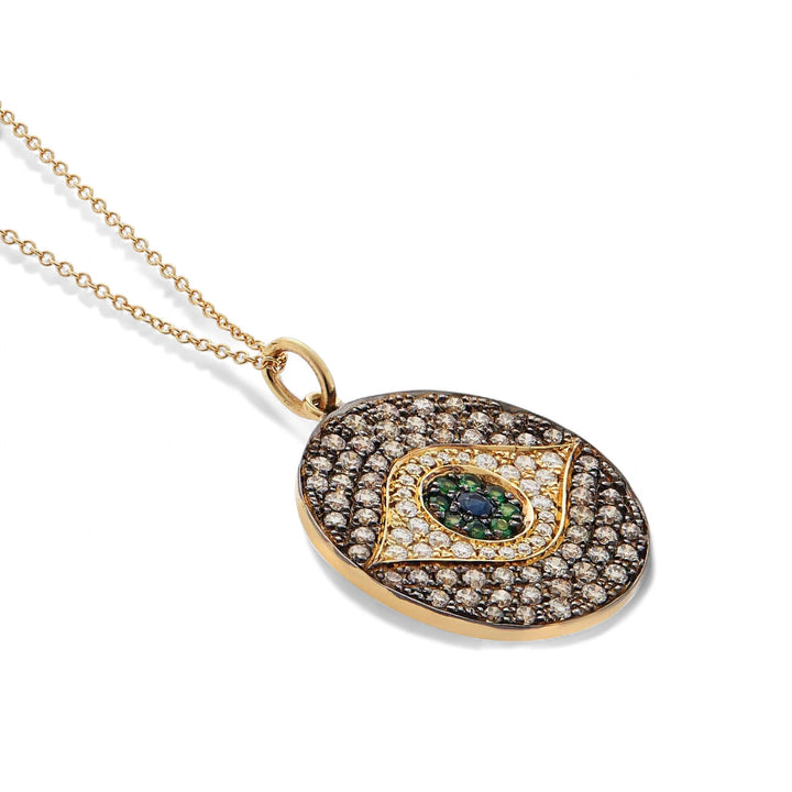 Dawn Pendant Champagne Glow - EVIL EYE - Ileana Makri