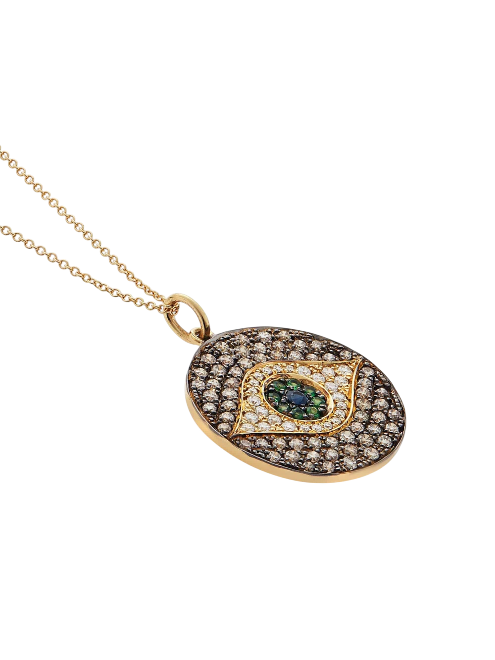 Dawn Pendant Champagne Glow - EVIL EYE - Ileana Makri