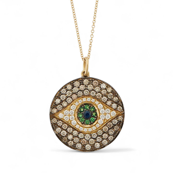 Dawn Pendant Champagne Glow - EVIL EYE - Ileana Makri