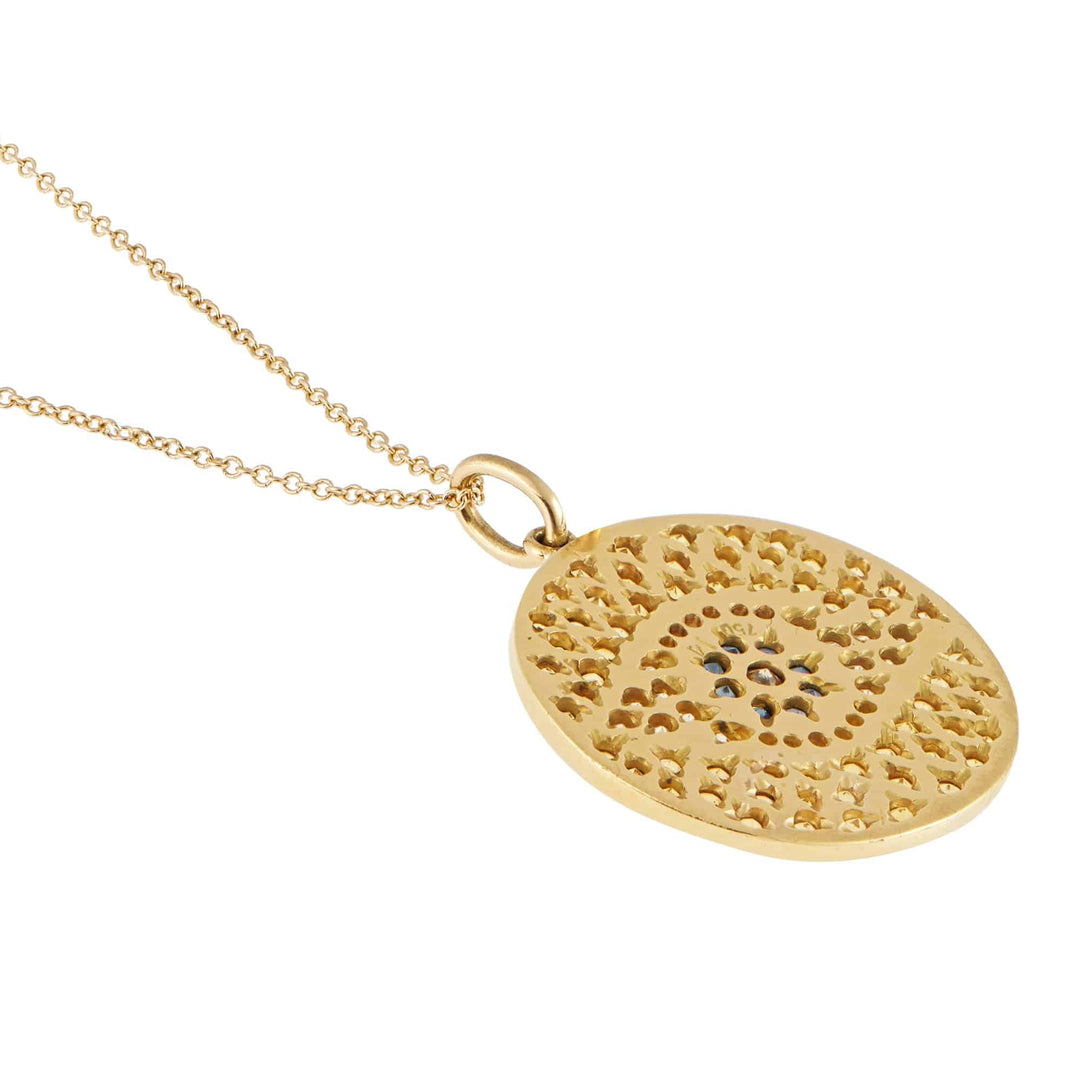Dawn Pendant Golden Horizon - EVIL EYE - Ileana Makri