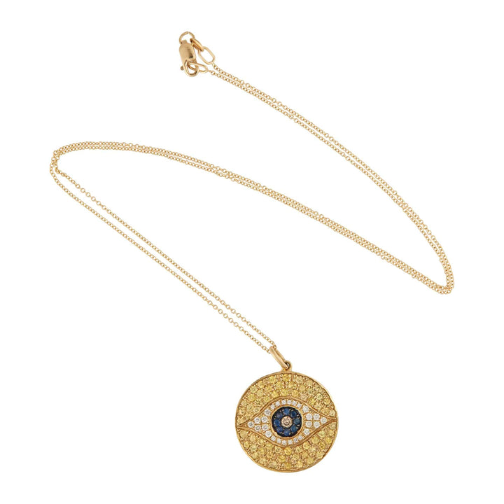 Dawn Pendant Golden Horizon - EVIL EYE - Ileana Makri