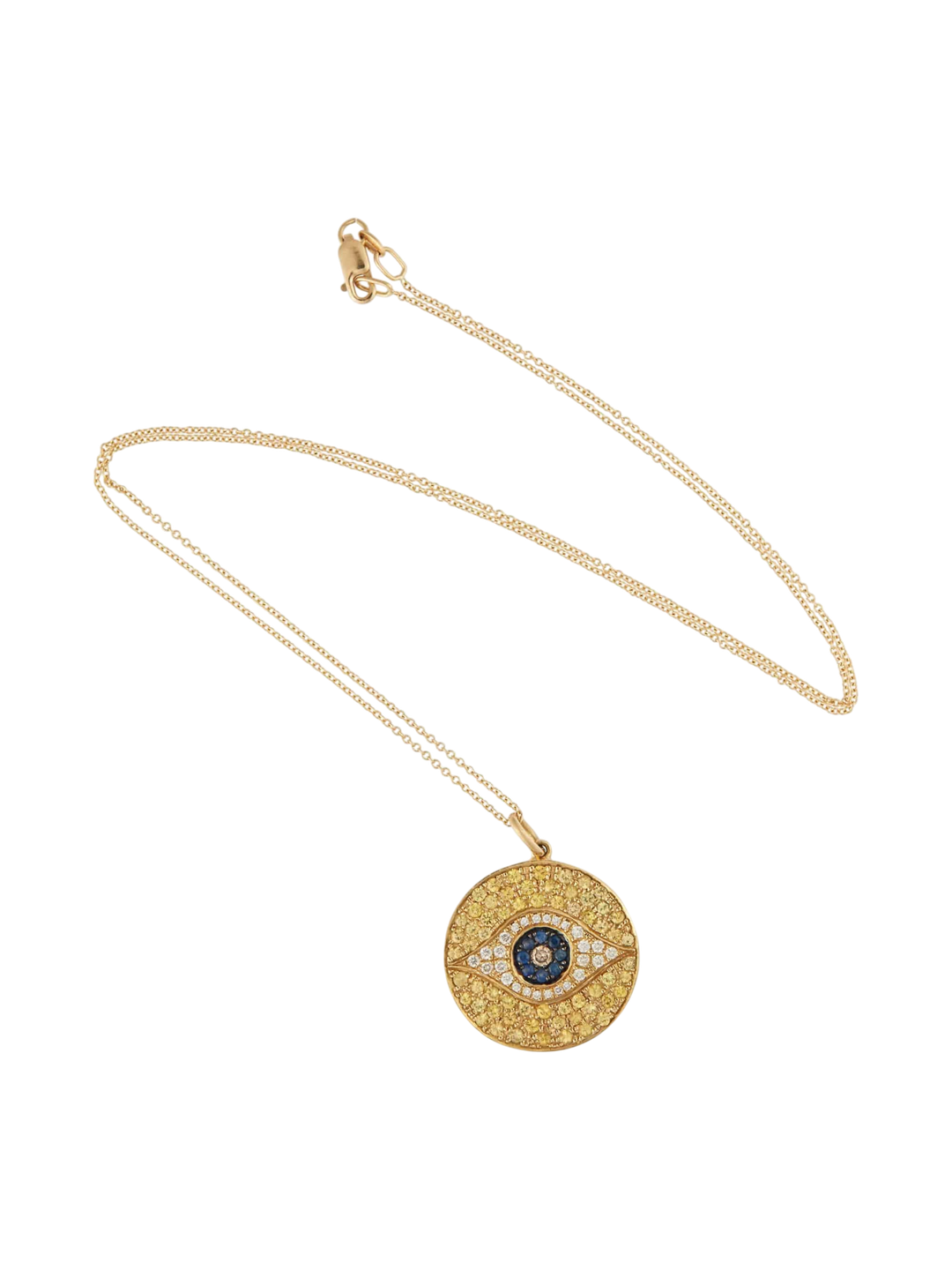 Dawn Pendant Golden Horizon - EVIL EYE - Ileana Makri