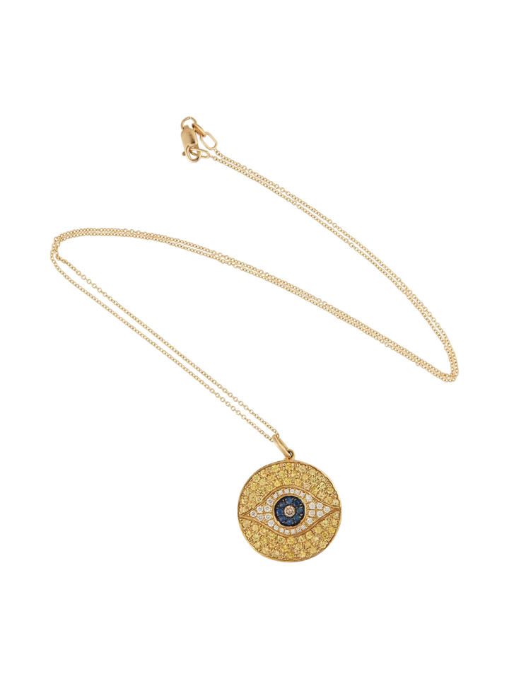 Dawn Pendant Golden Horizon - EVIL EYE - Ileana Makri