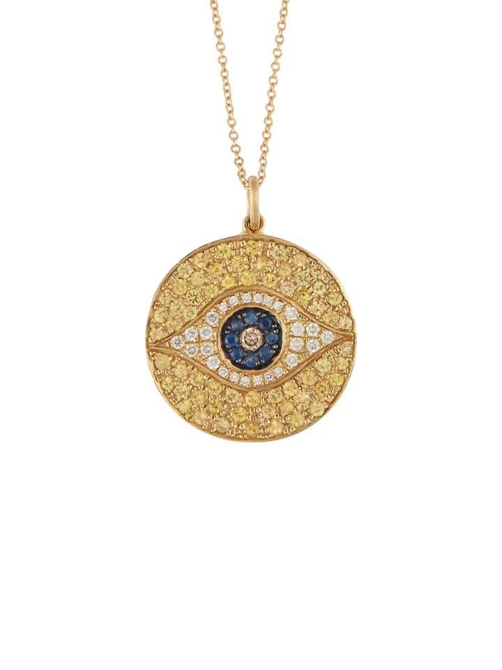 Dawn Pendant Golden Horizon - EVIL EYE - Ileana Makri