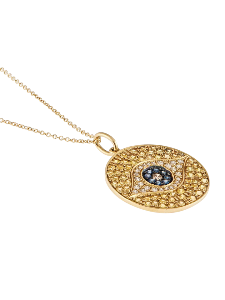Dawn Pendant Golden Horizon - EVIL EYE - Ileana Makri
