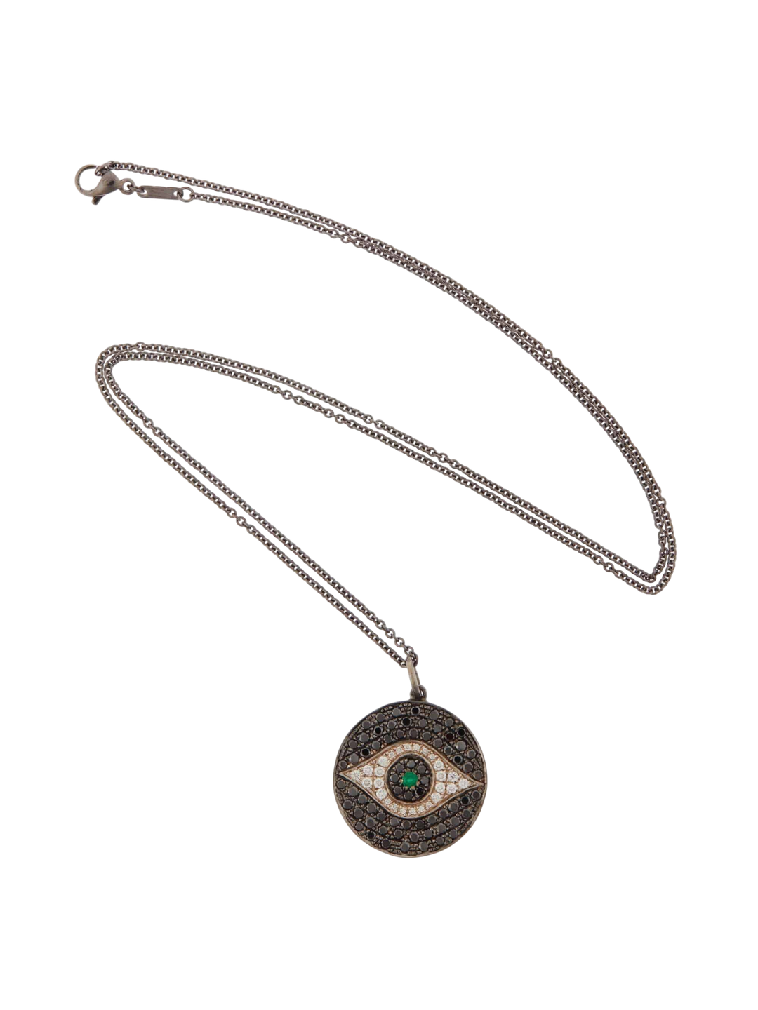 Dawn Pendant Noir - EVIL EYE - Ileana Makri