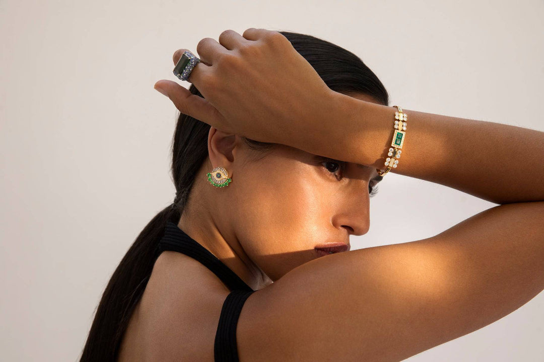 Dawn Studs P - Oxs - Ts - Chd - D - Bs - EVIL EYE - Ileana Makri