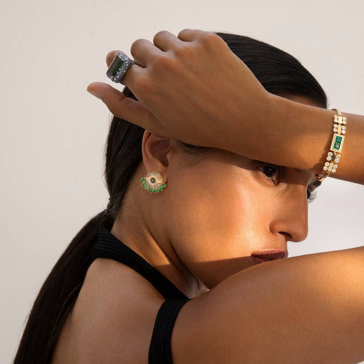 Dawn Studs P - Oxs - Ts - Chd - D - Bs - EVIL EYE - Ileana Makri