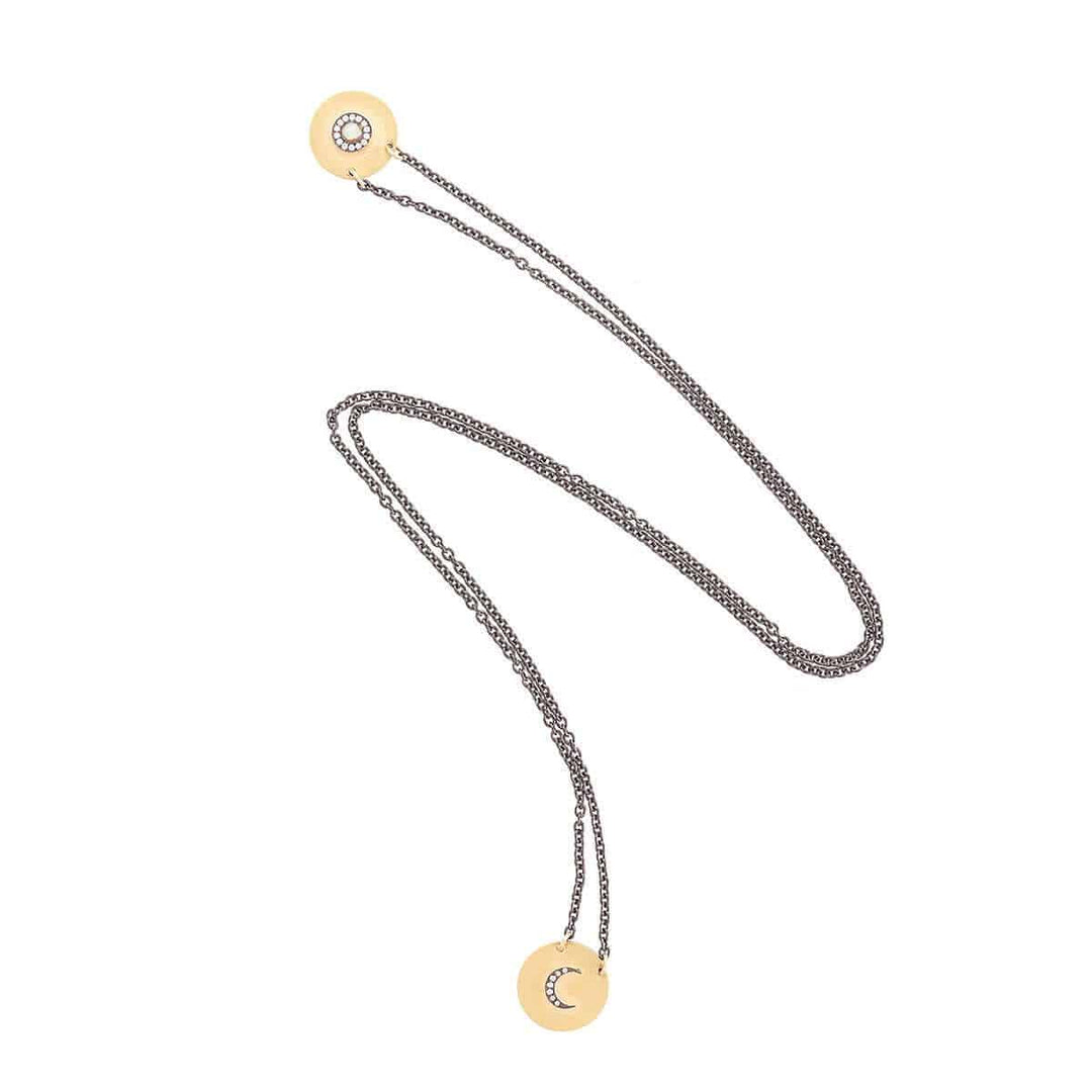 Day & Night Necklace - Eye M UFO - Ileana Makri