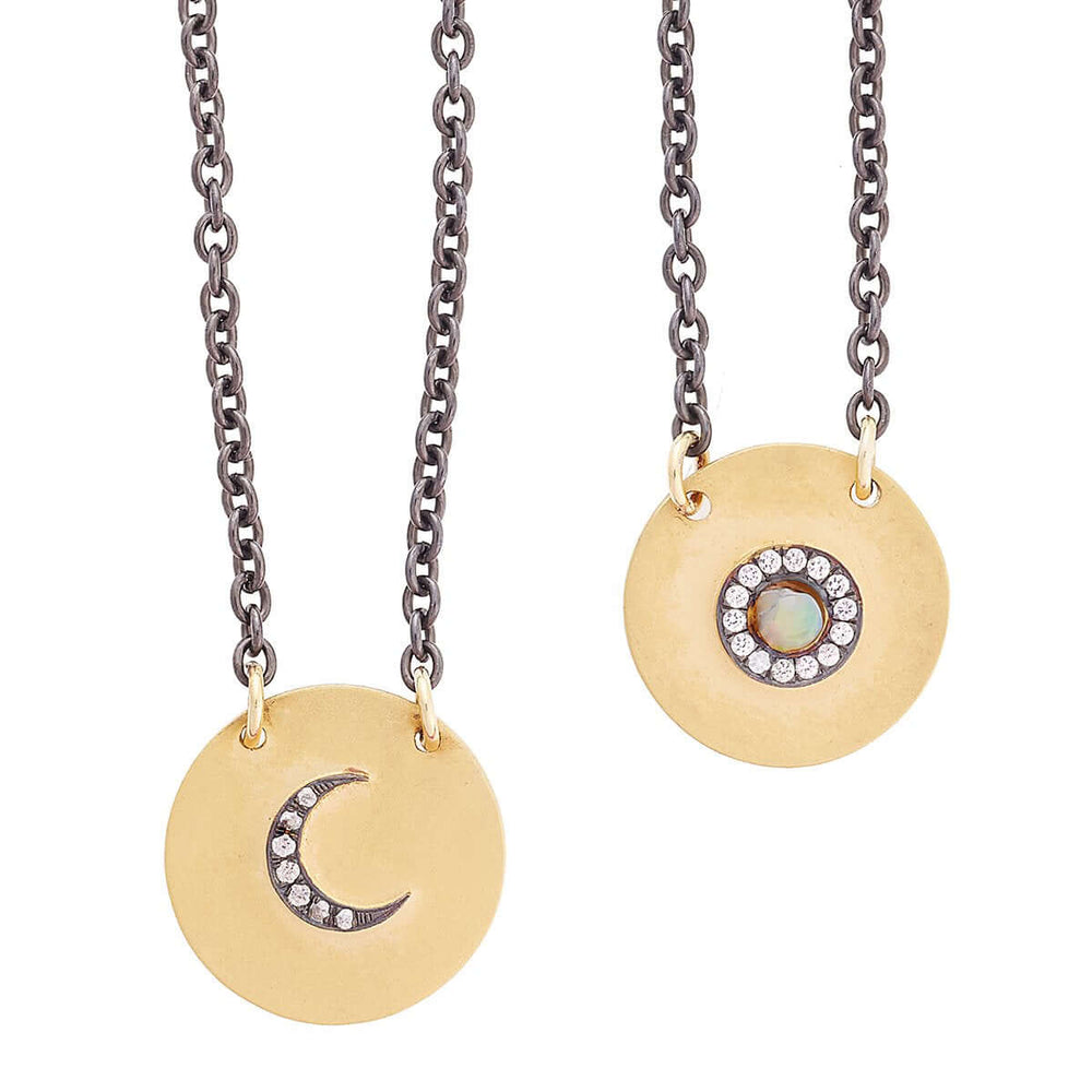 Day & Night Necklace - Eye M UFO - Ileana Makri