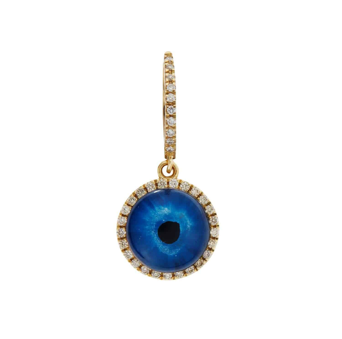 Deep Blue Eye Earrings S - EVIL EYE - Ileana Makri store