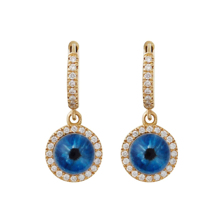 Deep Blue Eye Earrings XS - EVIL EYE - Ileana Makri