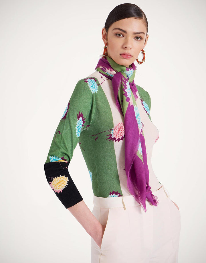 Derby Placée Multicolor Foulard - La Double J Accessories - Ileana Makri
