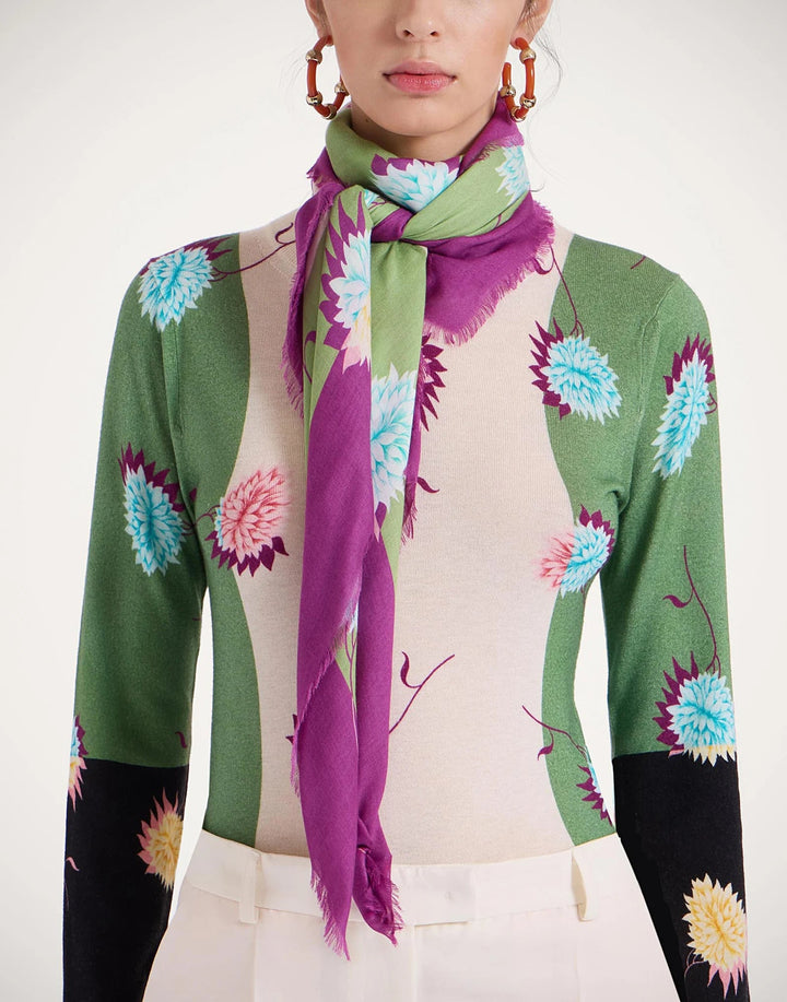 Derby Placée Multicolor Foulard - La Double J Accessories - Ileana Makri