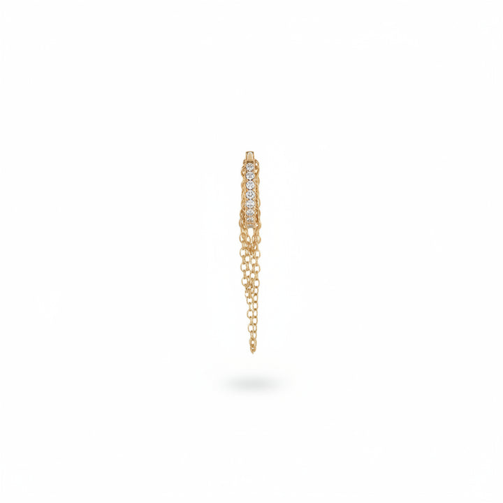 Créole 3 Chains Pavé Diamonds