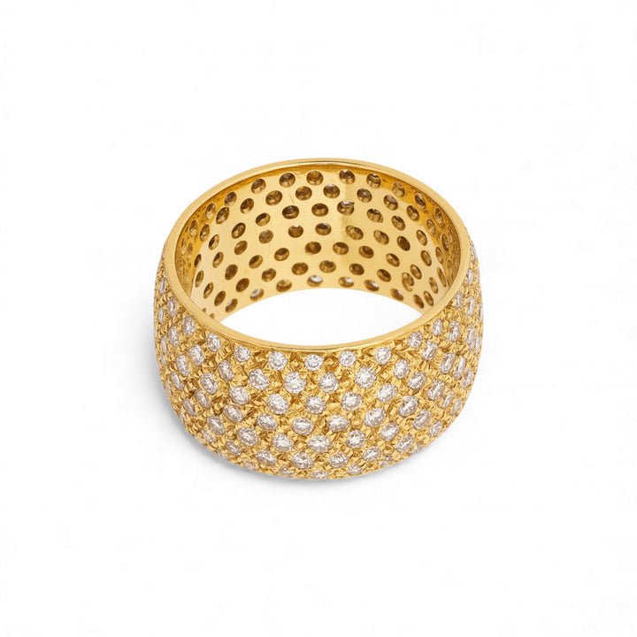Bond Ring 18k Yellow Gold & Diamonds