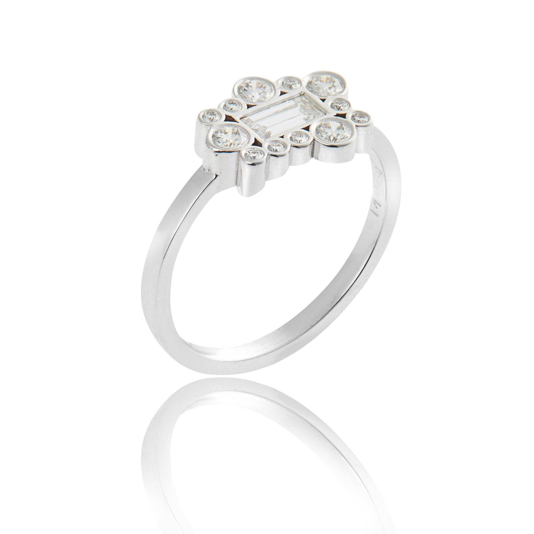 Devotion Ring W-D - Bridal - Ileana Makri store