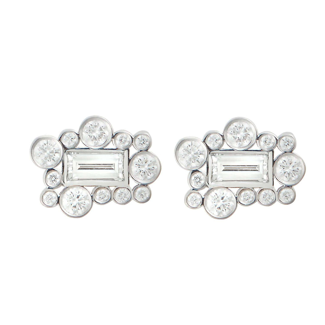 Devotion Studs W - D - Bridal - Ileana Makri