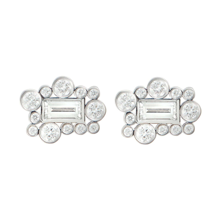Devotion Studs W - D - Bridal - Ileana Makri
