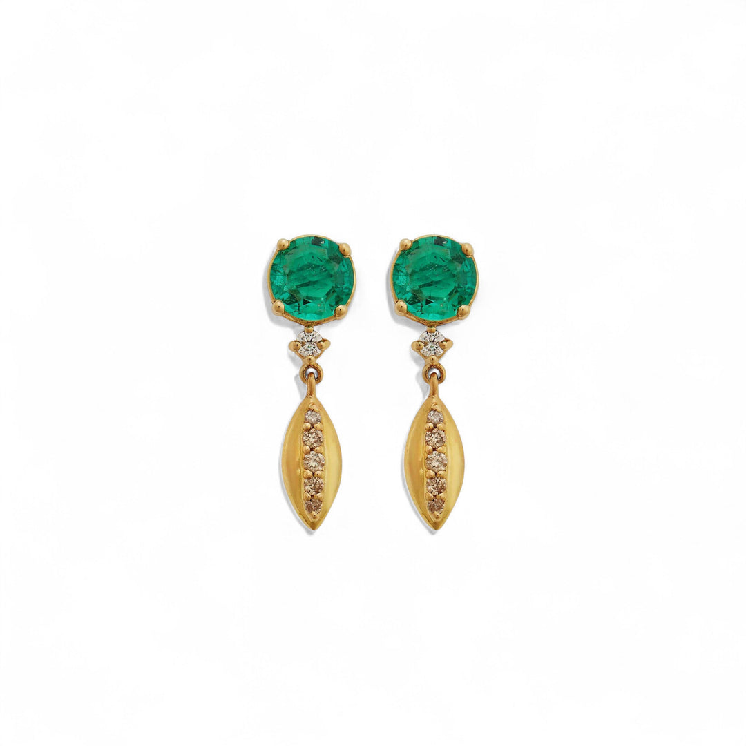 Dewdrop Earrings Y - EM - D - TTLB - Cascade - Ileana Makri