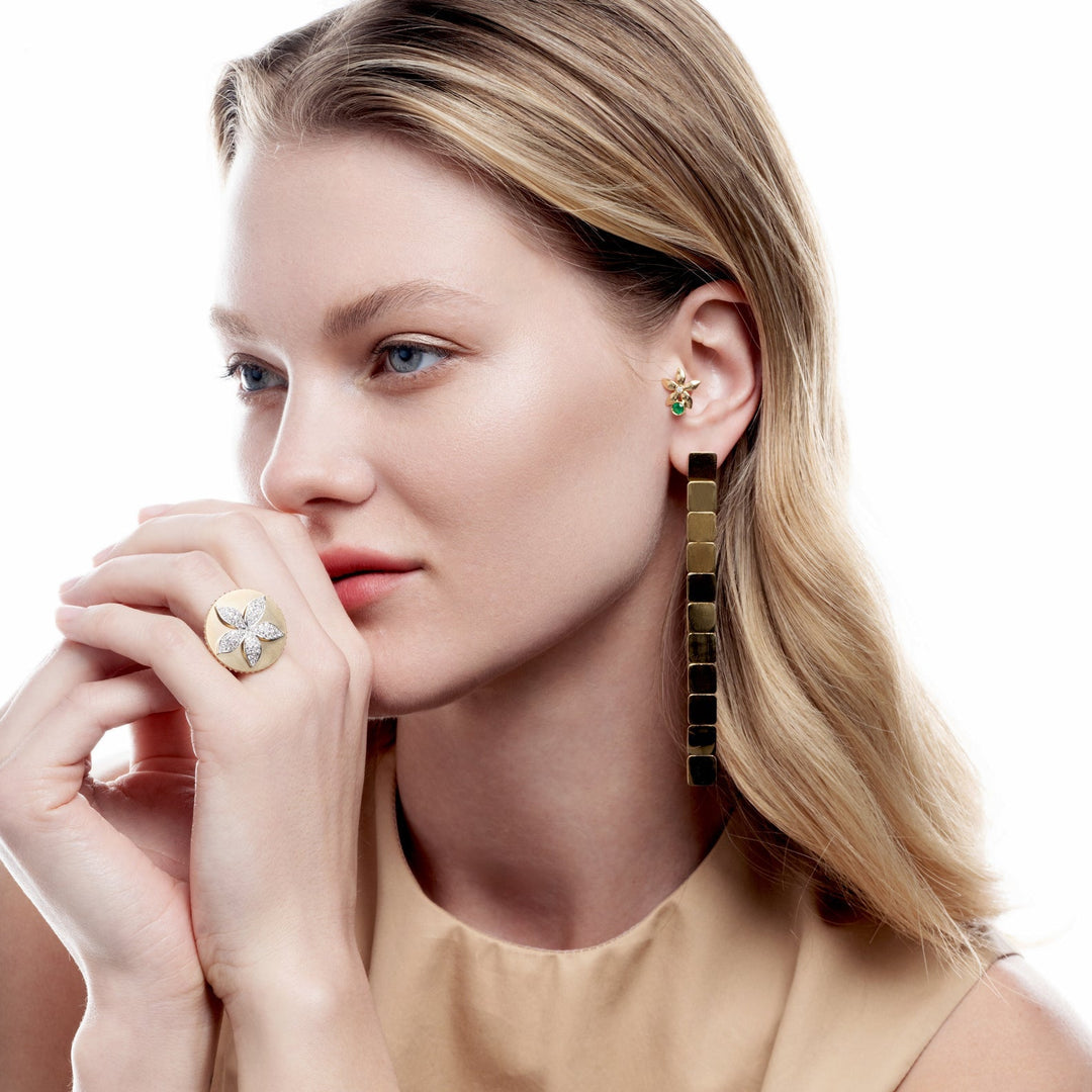 Diamond Bloom Ring - Blossom - Ileana Makri
