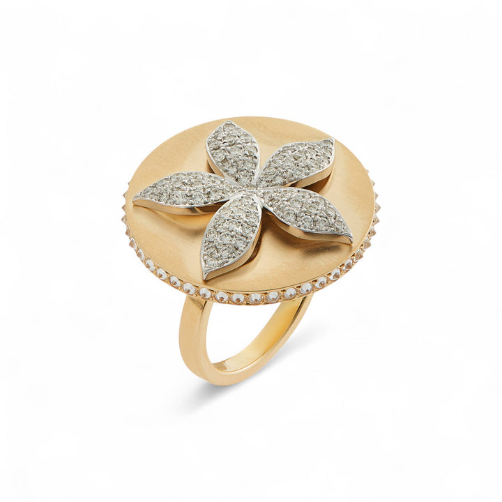 Diamond Bloom Ring - Blossom - Ileana Makri