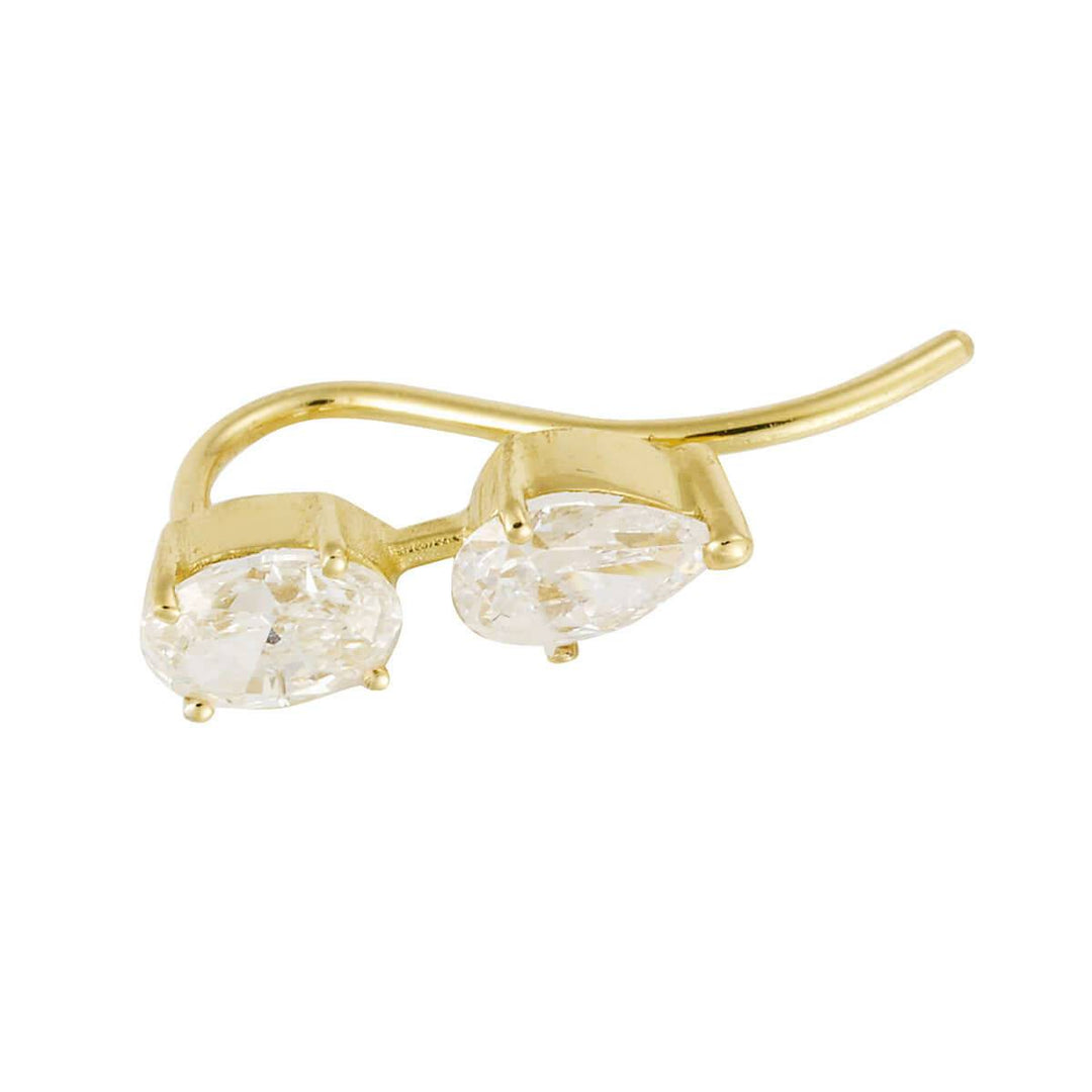 Diamond Branch - Oval & Pear - Deco - Ileana Makri
