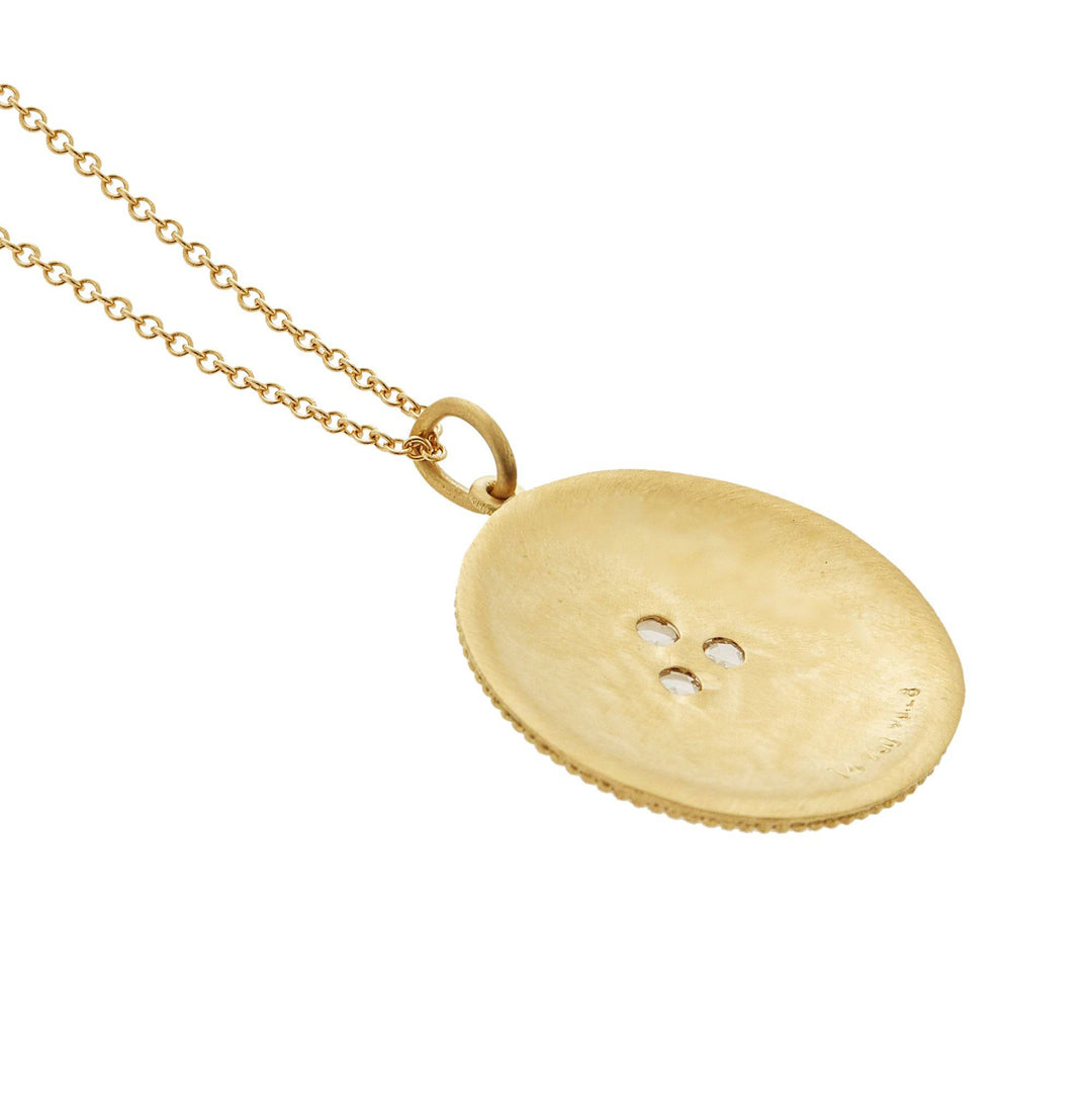 Diamond Clover Pendant - SYMBOLS - Ileana Makri