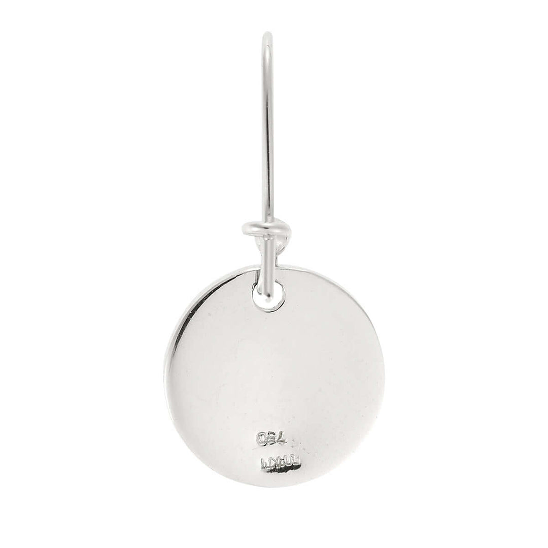 Diamond Disc Earrings W - D - Classic - Ileana Makri