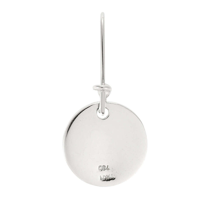 Diamond Disc Earrings W - D - Classic - Ileana Makri