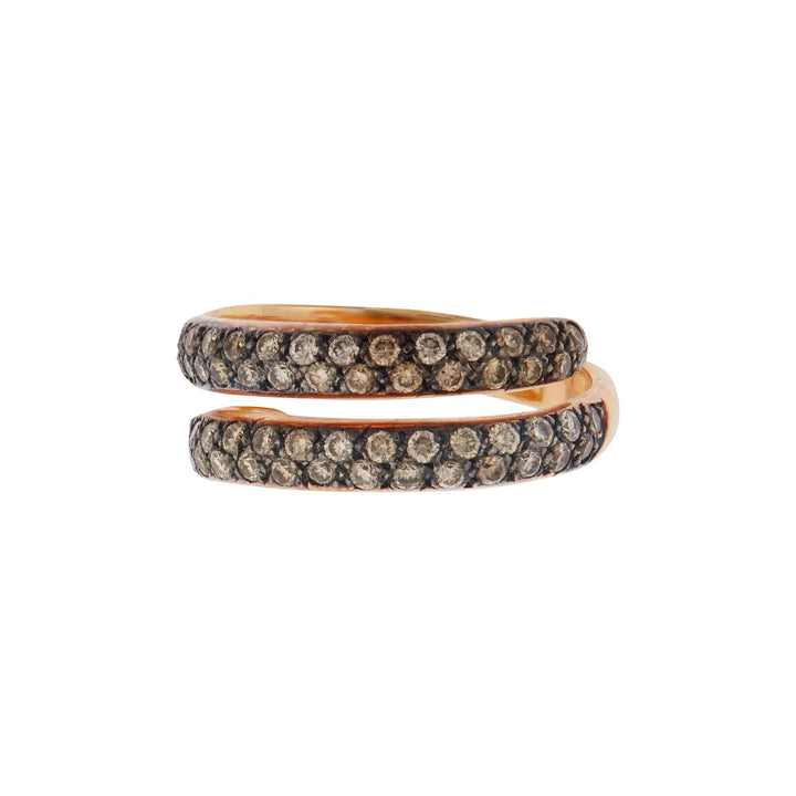 Diamond Hug Pave Ring P - Chd - Classic - Ileana Makri