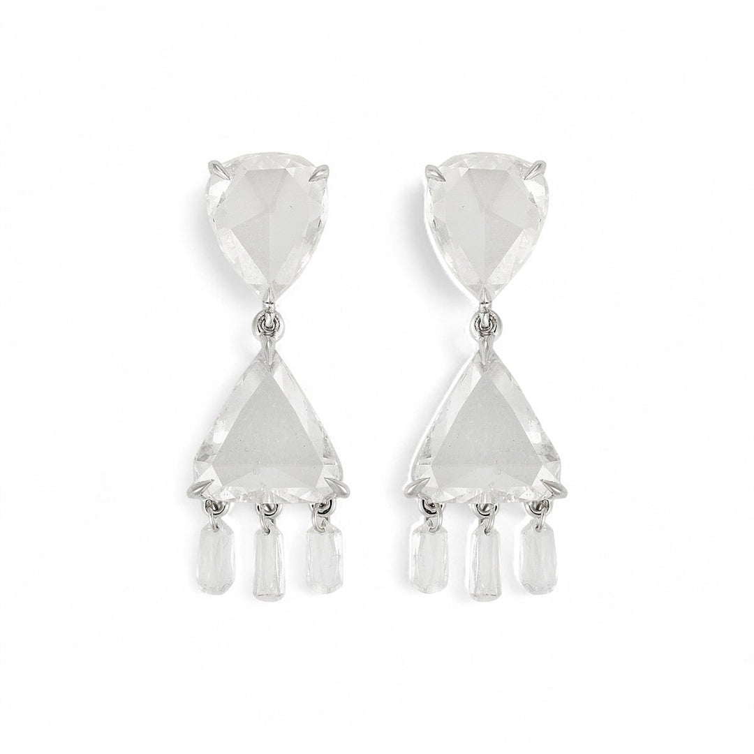 Diamond Light Earrings - OAK - Archive - Ileana Makri