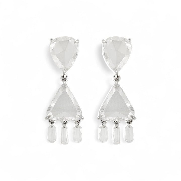 Diamond Light Earrings - OAK - Archive - Ileana Makri