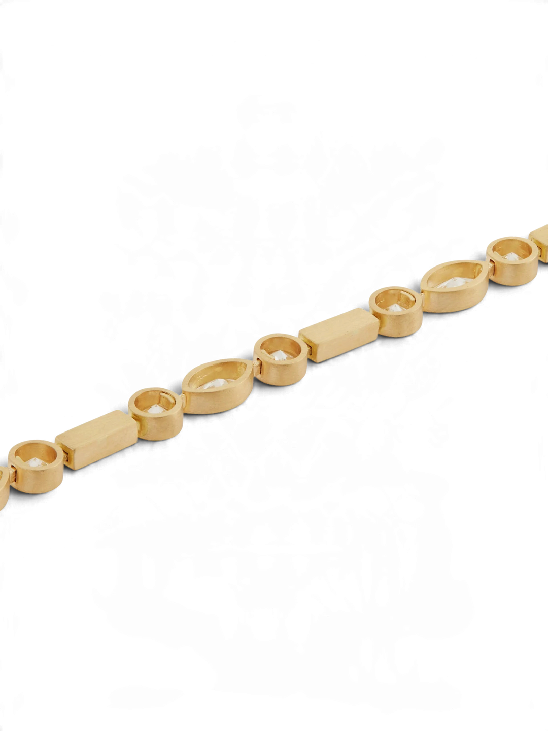Diamond Navette Stream Bracelet Y - D - Cascade - Ileana Makri