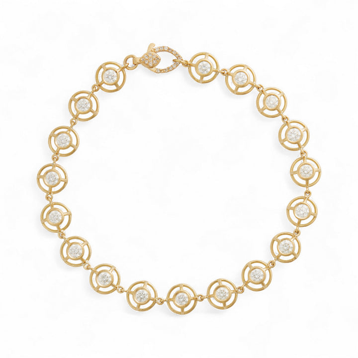 Diamond Orbit Bracelet - Revolve - Ileana Makri