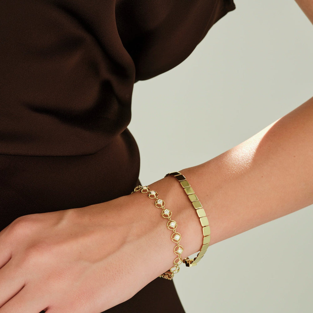 Diamond Orbit Bracelet - Revolve - Ileana Makri