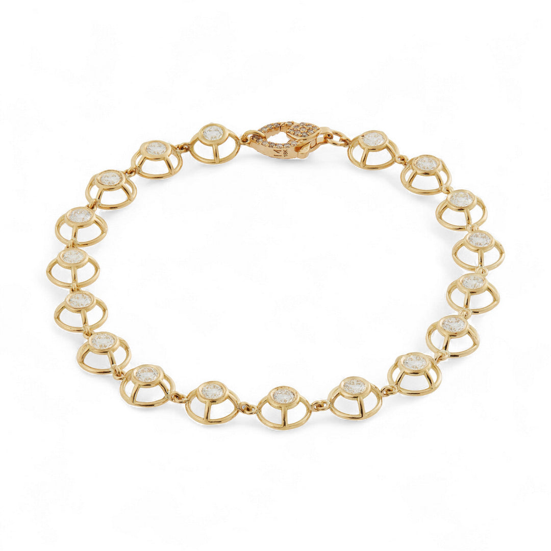 Diamond Orbit Bracelet - Revolve - Ileana Makri
