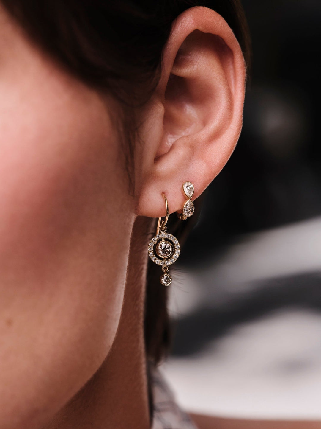 Diamond Orbit Drops - Revolve - Ileana Makri