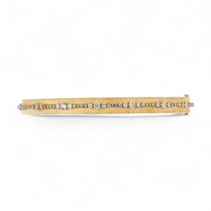 Diamond Ripple Bangle - Rivulet - Ileana Makri