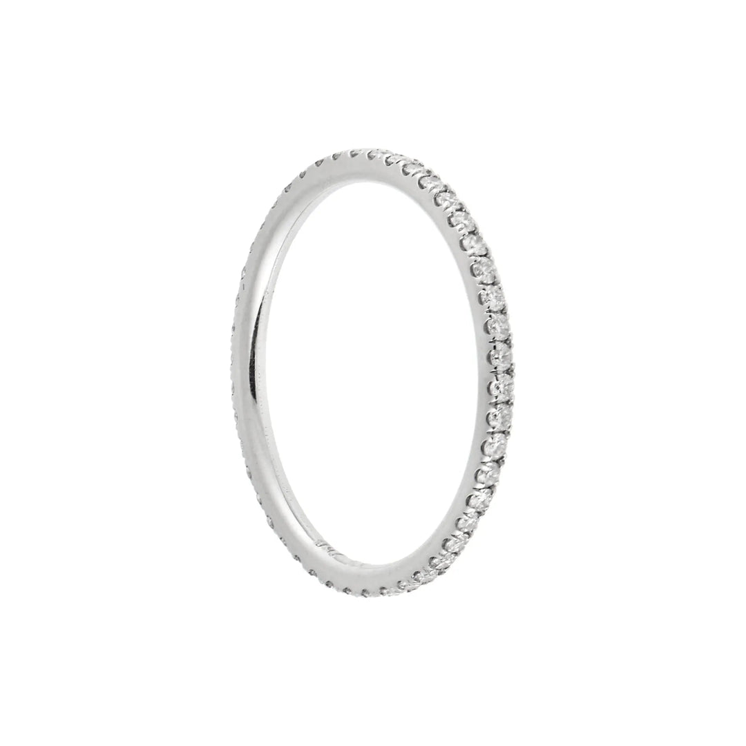Diamond Thread Band W - D - Classic - Ileana Makri