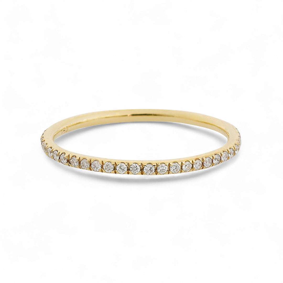 Diamond Thread Band Y - D - Classic - Ileana Makri